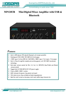 آمپلیفایر دسپا مدل MP120UB