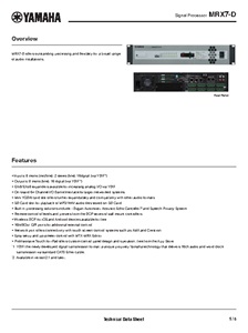 ماتریس یاماها مدل MRX7-D