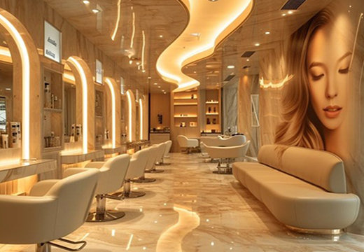 سیستم صوتی سالن زیبایی