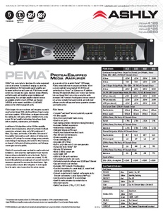 آمپلیفایر اشلی مدل PEMA8125