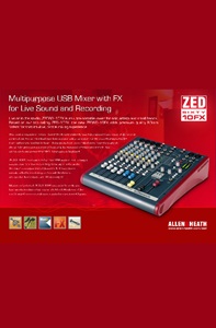 میکسر A&H مدل ZED6010FX