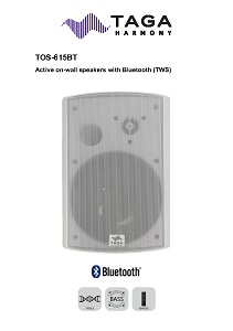 اسپیکر تاگا مدل TOS-615BT
