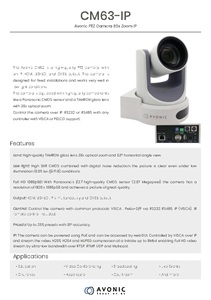 دوربین AVONIC مدل CM63IP